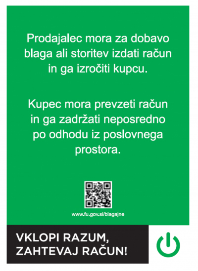 vklopi razum zahtevaj racun